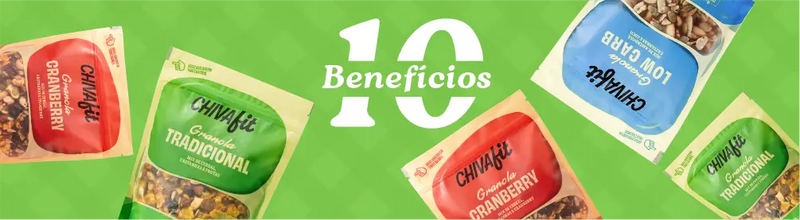 10 benefícios da granola Chiva Fit