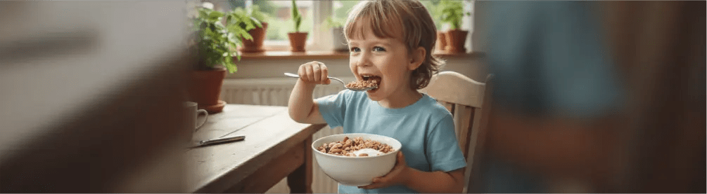 Criança pode comer granola? Chiva Fit