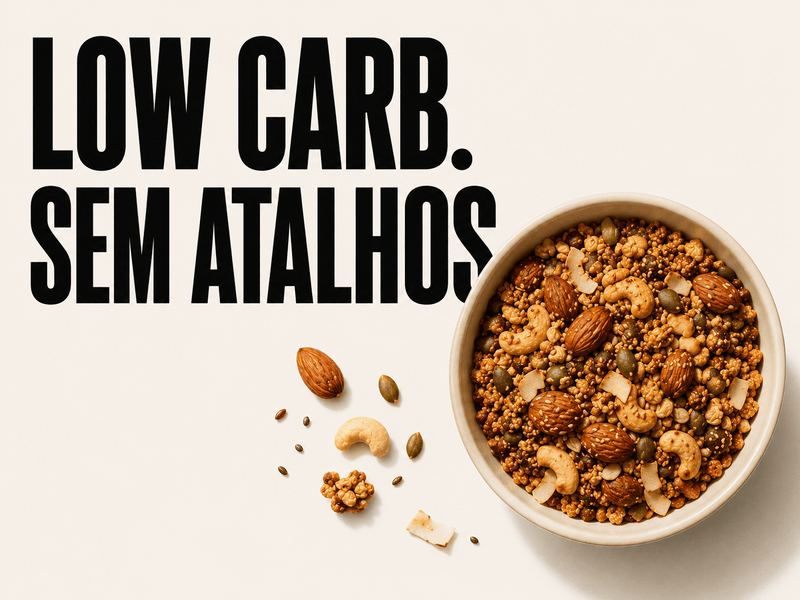 Granola Low Carb ajuda no emagrecimento? Entenda como usar