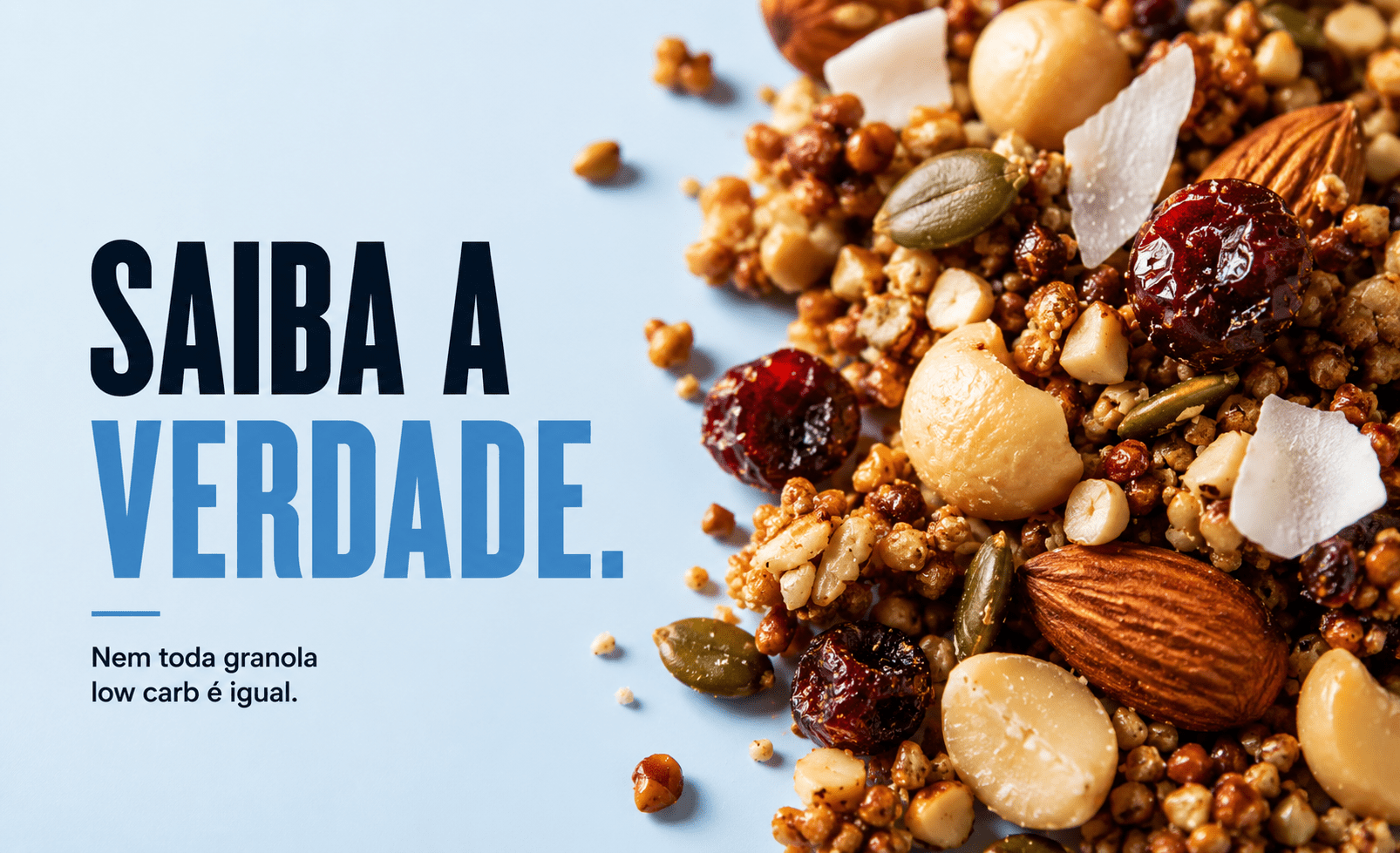 Granola low carb para diabéticos: saiba a verdade
