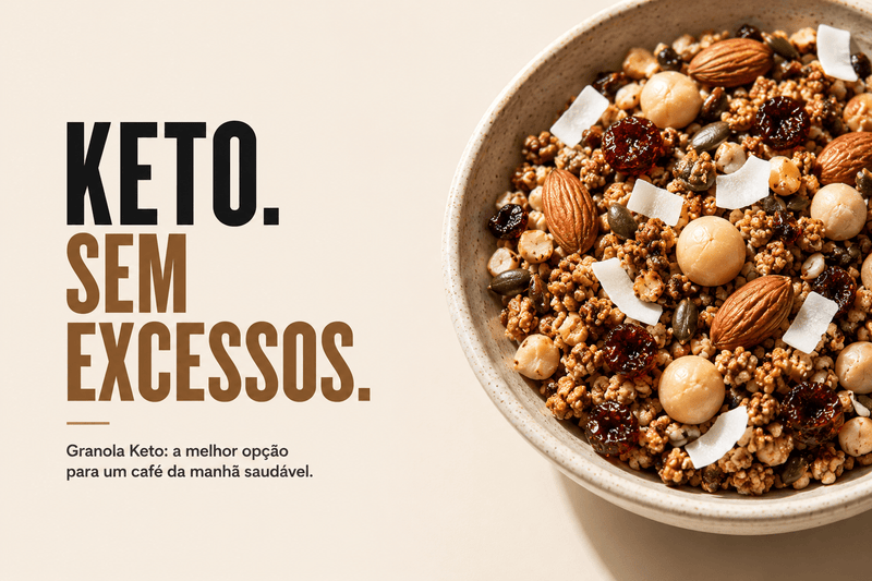Granola Keto: A melhor opção para um café da manhã saudável