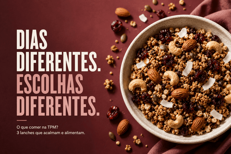 O que comer na TPM? 3 lanches que acalmam e alimentam