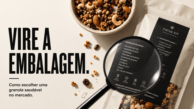 Como escolher uma granola saudável no mercado: 4 pontos essenciais