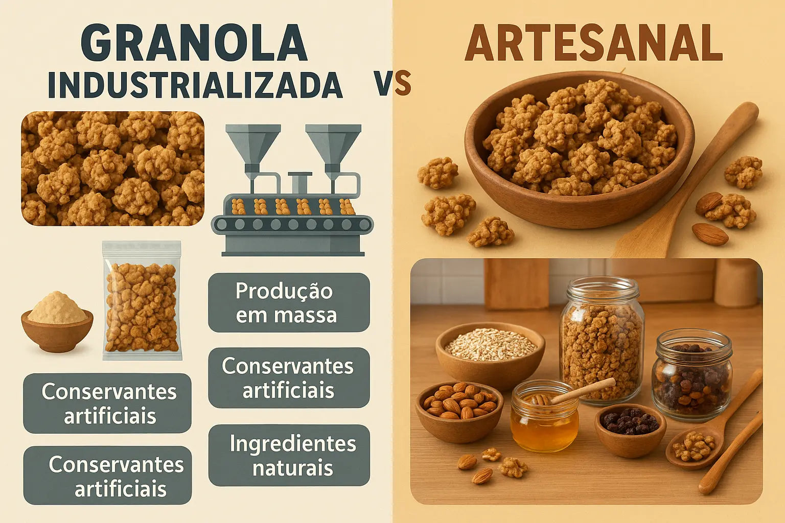 Granola-industrializada-vs-artesanal-entenda-as-diferenças Chiva Fit