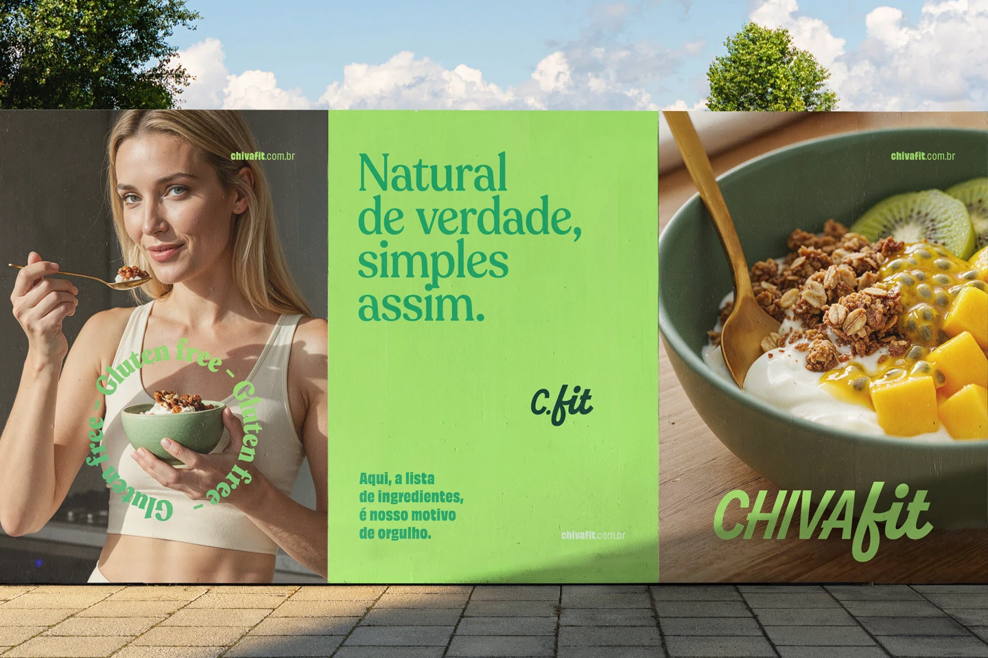 Mais castanhas. Menos enchimento.