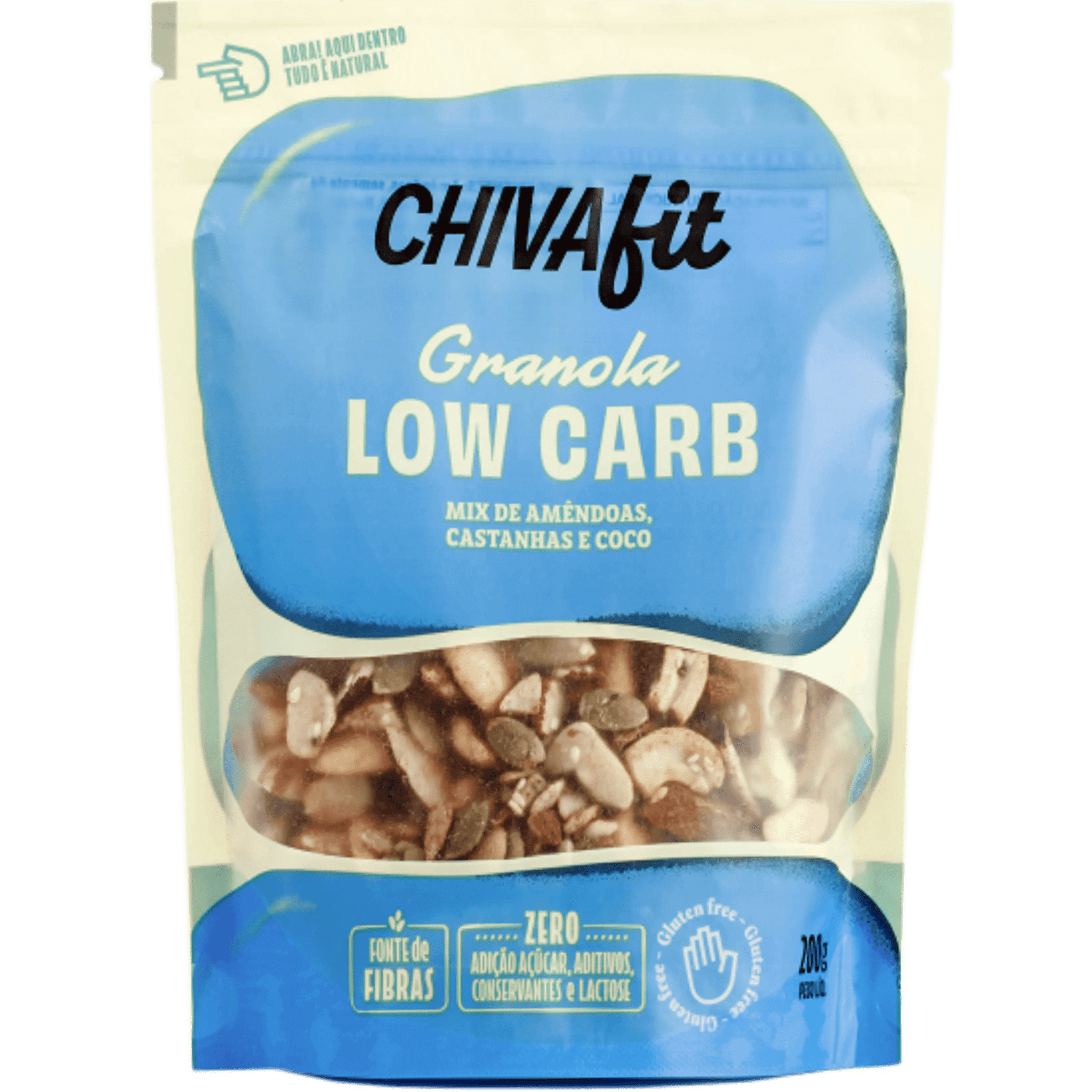 Granola Low Carb - 200g Chiva Fit