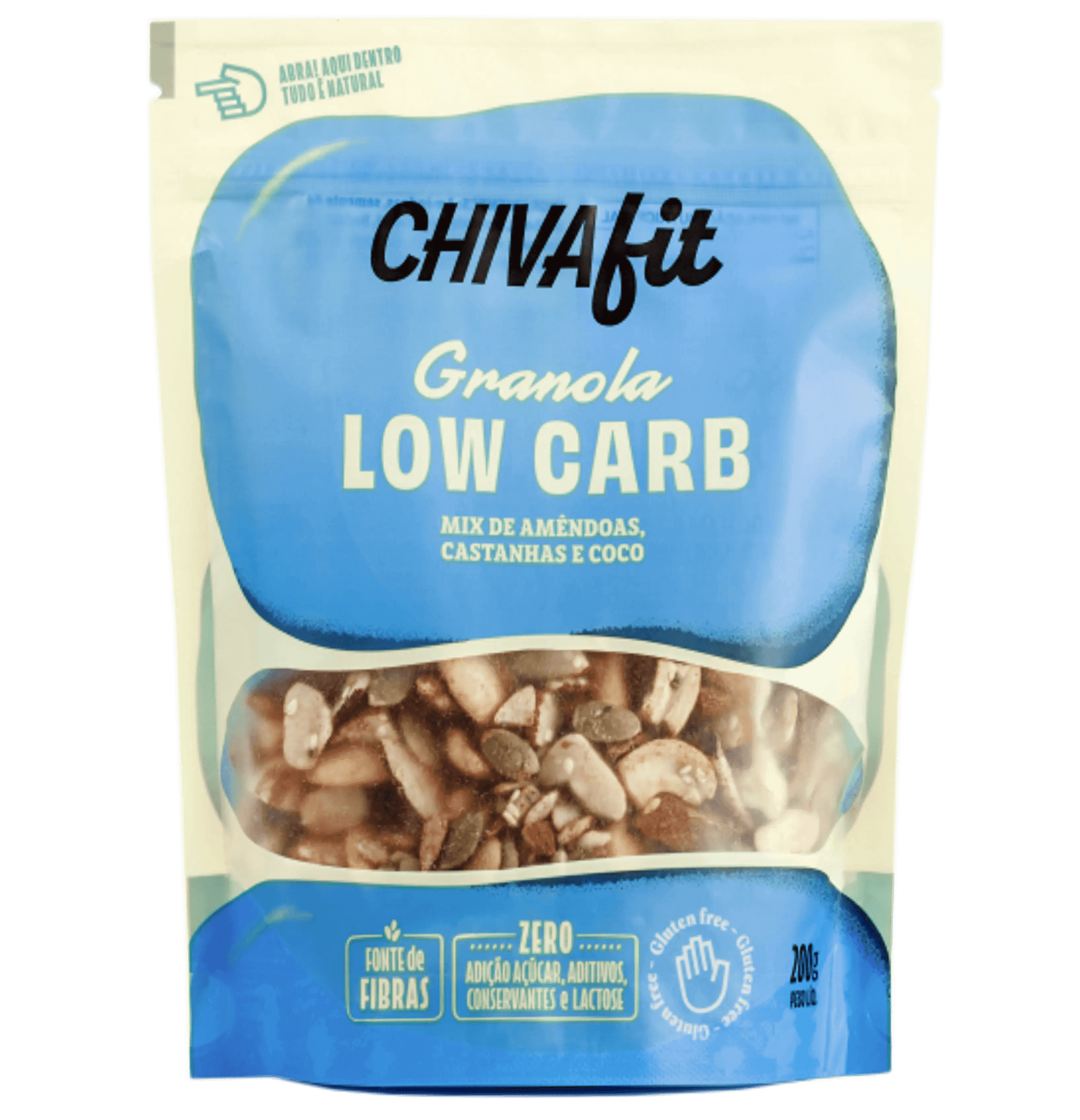 Granola Low Carb - 200g Chiva Fit