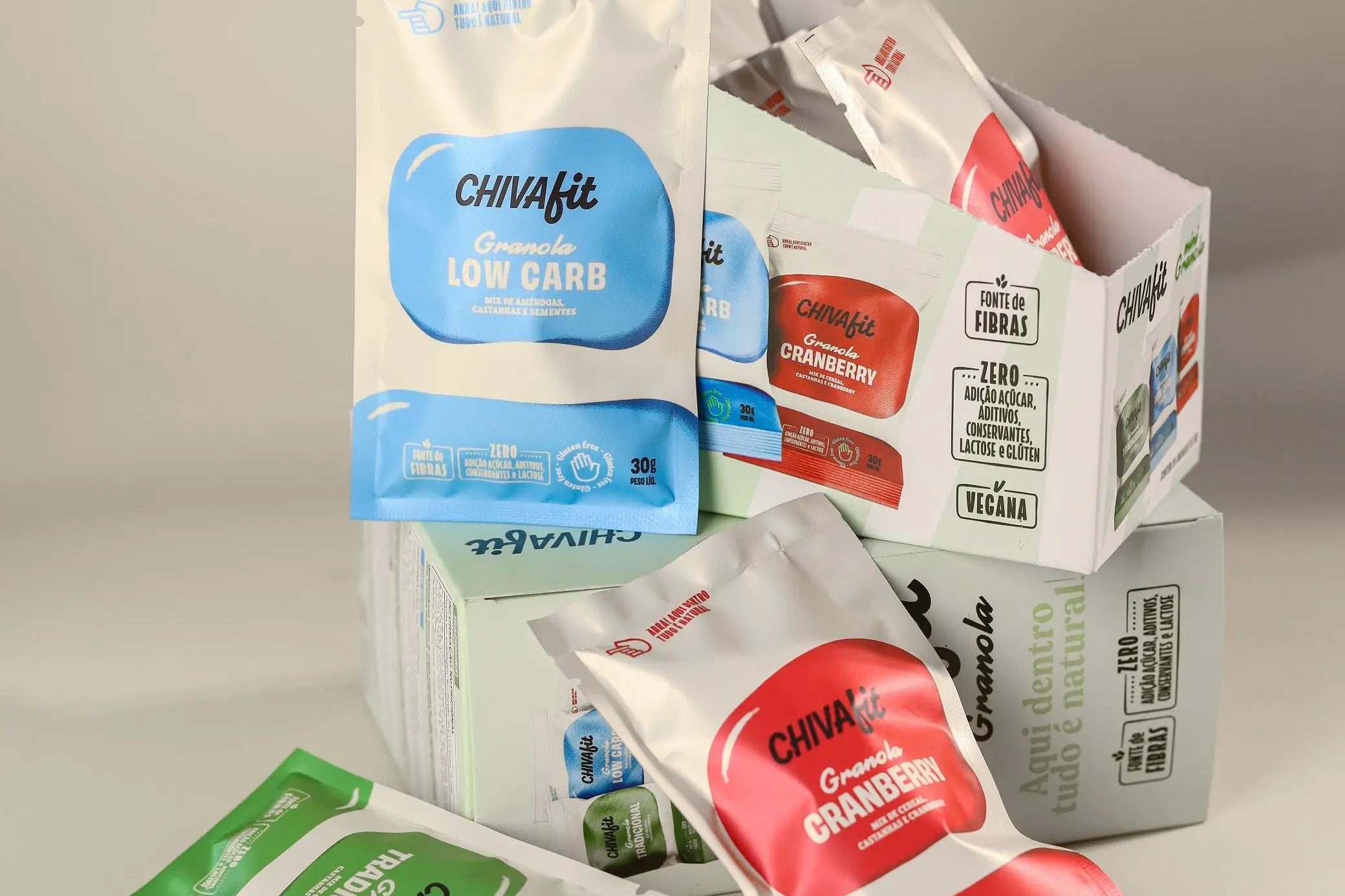 Caixa Mini Chiva – 9 Unidades 30g - Chiva Fit