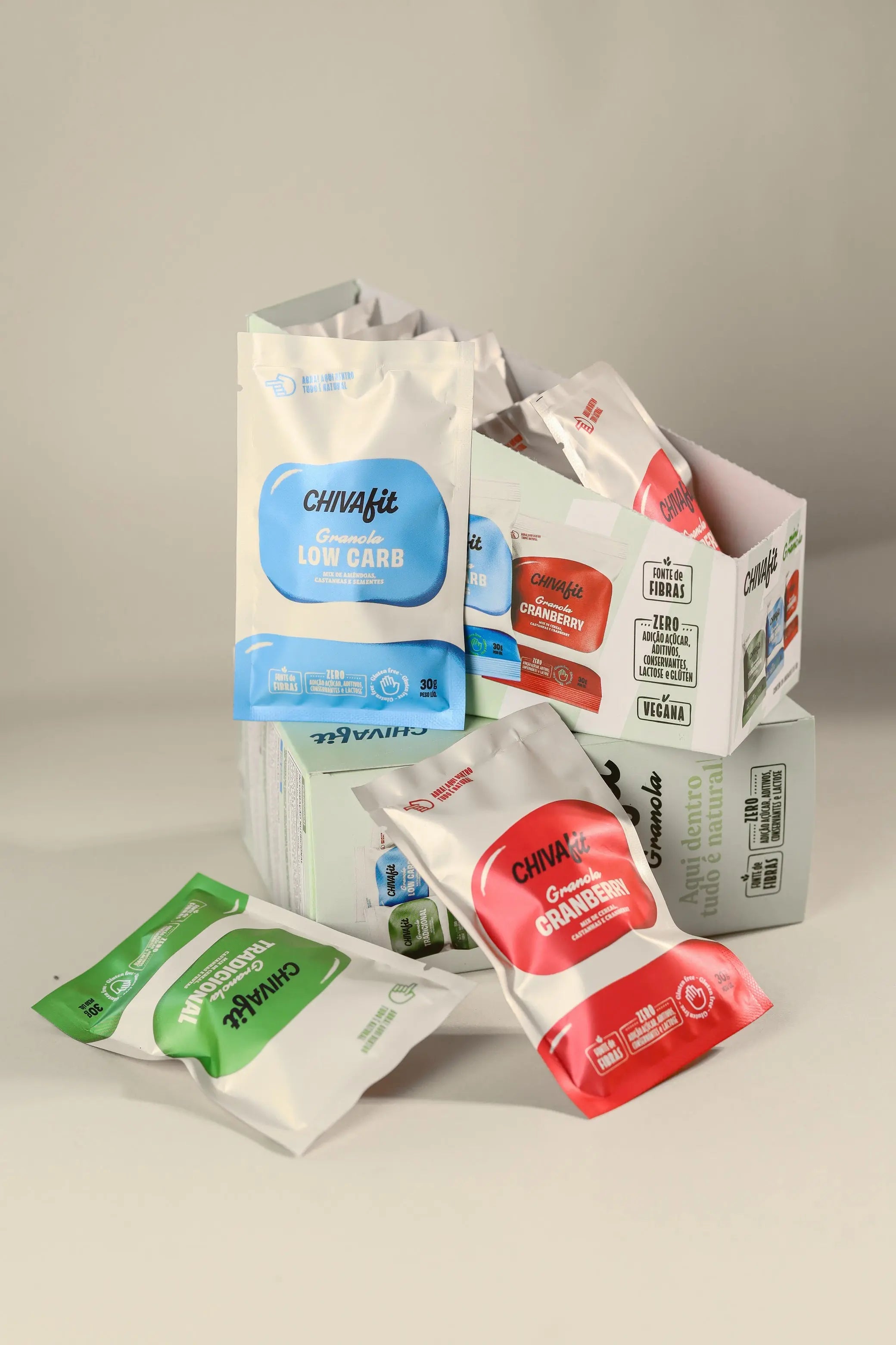 Caixa Mini Chiva – 9 Unidades 30g - Chiva Fit
