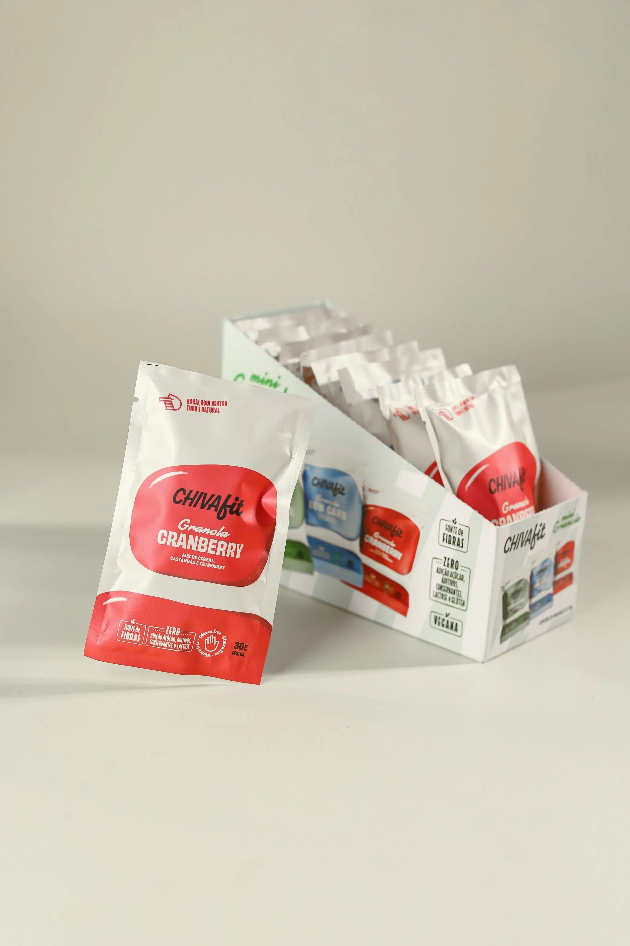 Caixa Mini Chiva – 9 Unidades 30g - Chiva Fit