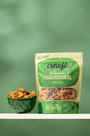 Granola Tradicional Sem Açúcar e Sem Glúten - Chiva Fit — foto 4