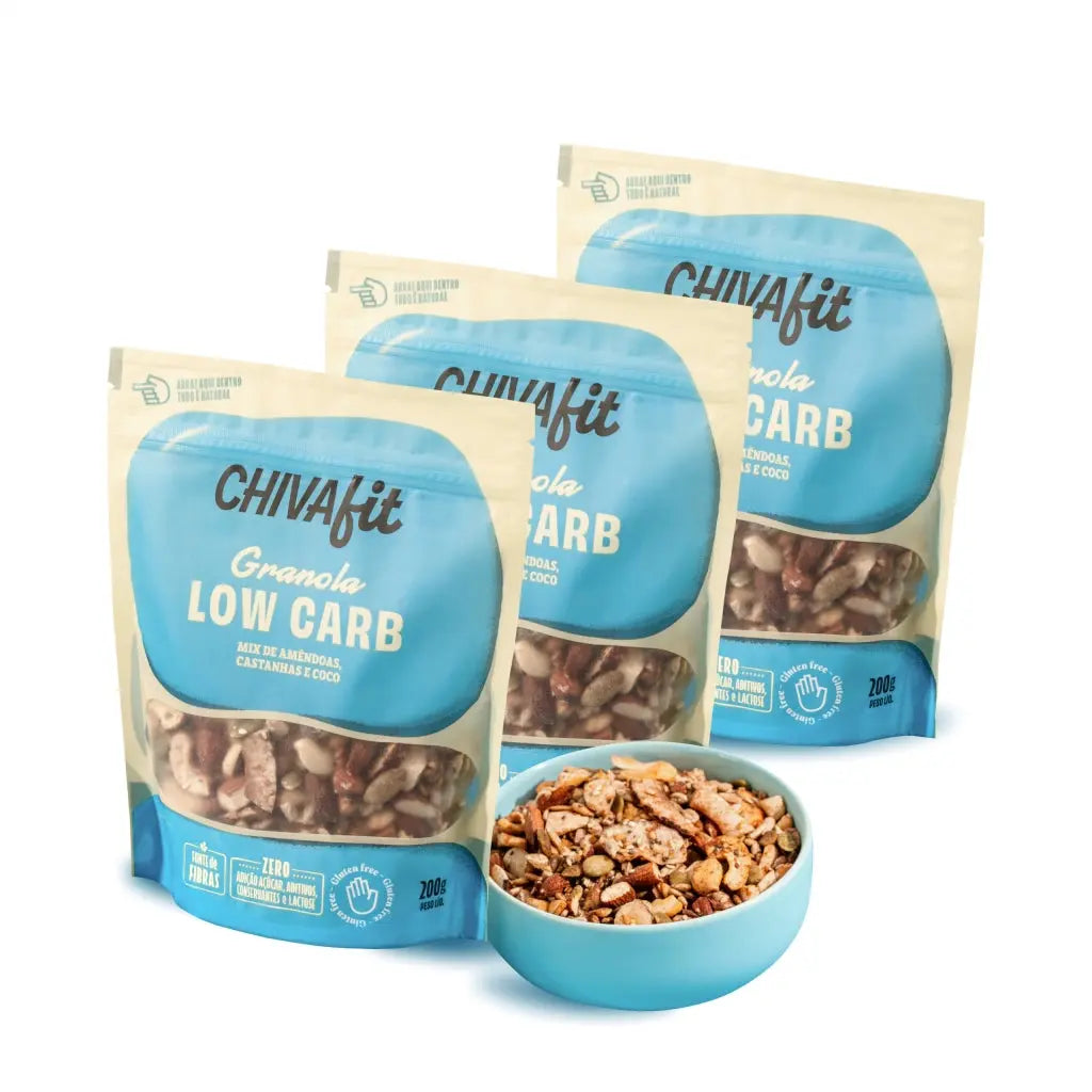 Combo Granola Low Carb Chiva Fit