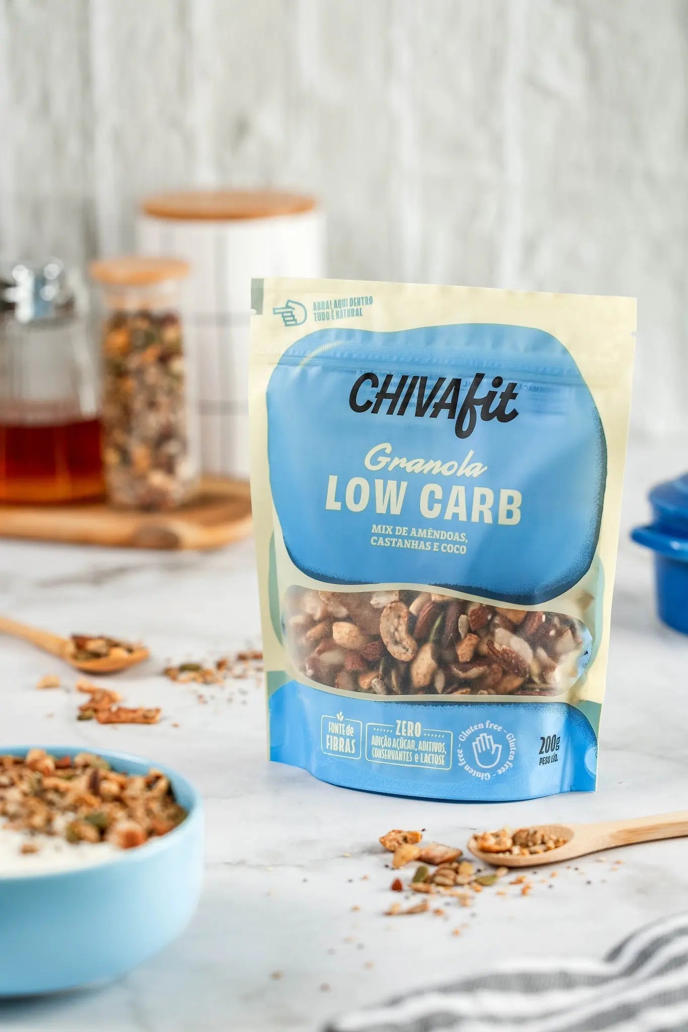 Combo Granola Low Carb Chiva Fit