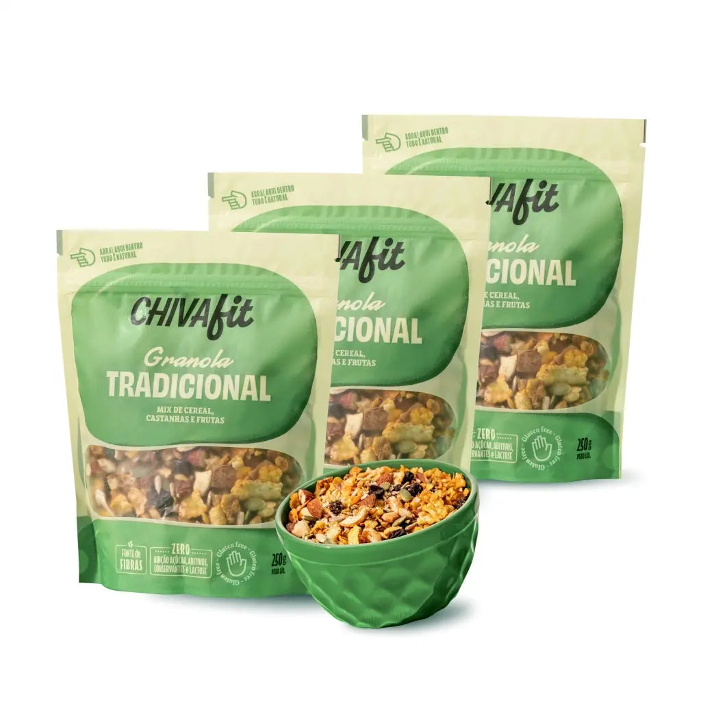 Combo Granola Tradicional Chiva Fit