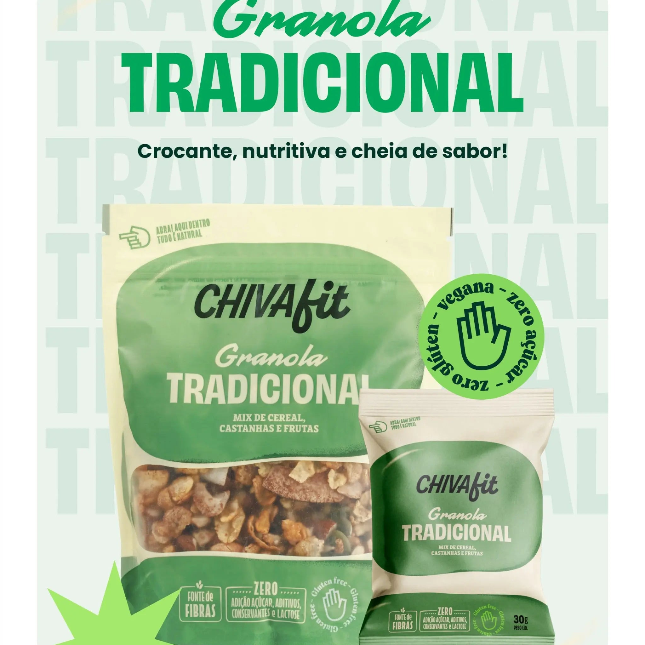 Combo Granola Tradicional Chiva Fit