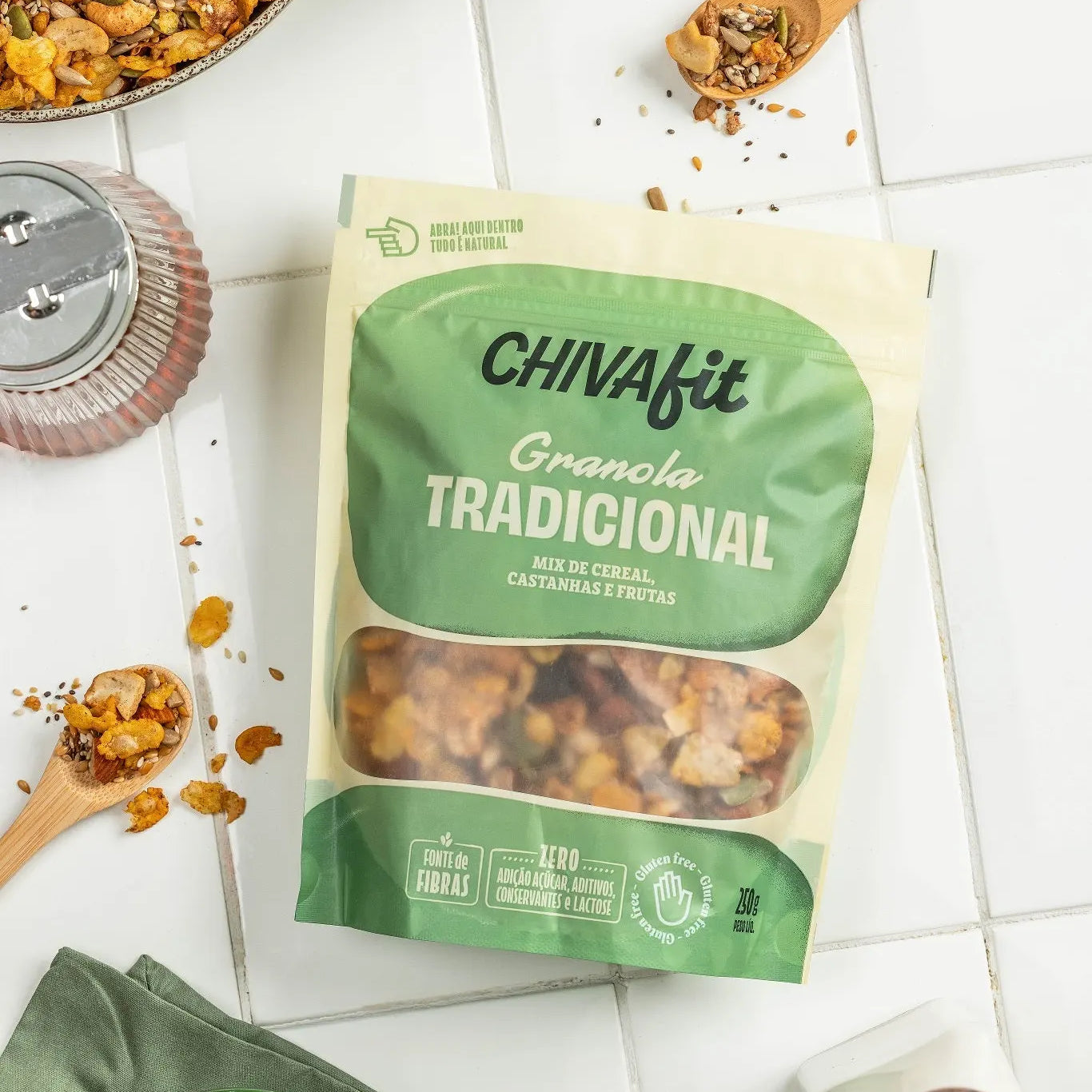 Combo Granola Tradicional Chiva Fit