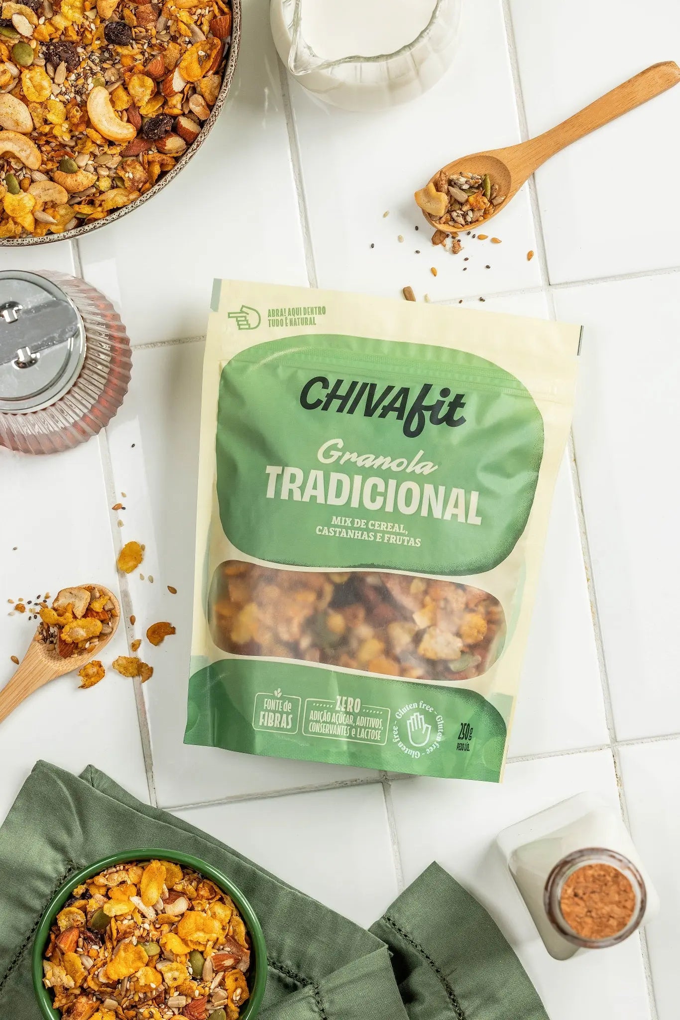 Combo Granola Tradicional Chiva Fit