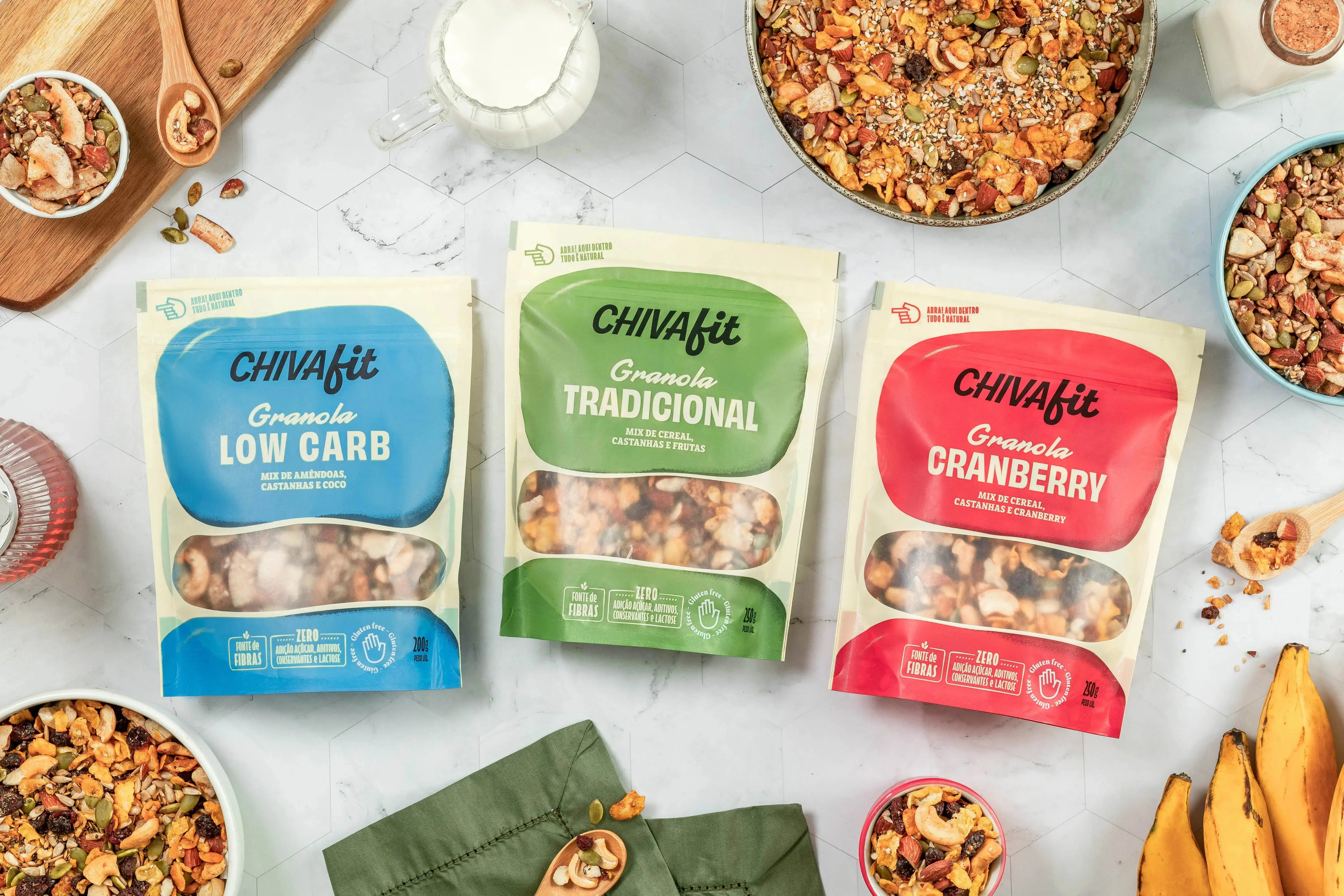 Combo Granola Variado - Chiva Fit