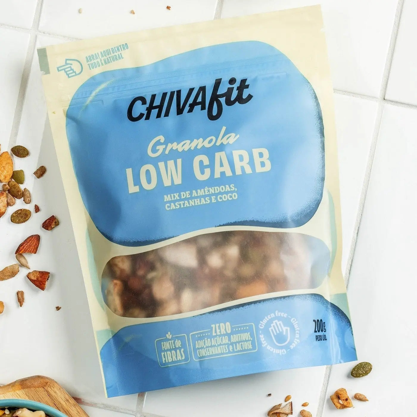 Granola Low Carb - 200g - Chiva Fit