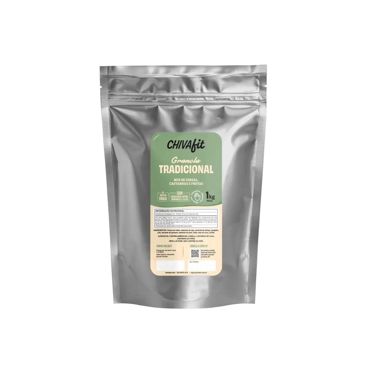 Granola Tradicional - 250g Chiva Fit